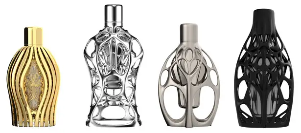 The First Formula 1 Perfume Series Utilize 3D Printing Technology