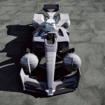 Formula One 360e Concept Race Car by Lee Rosario