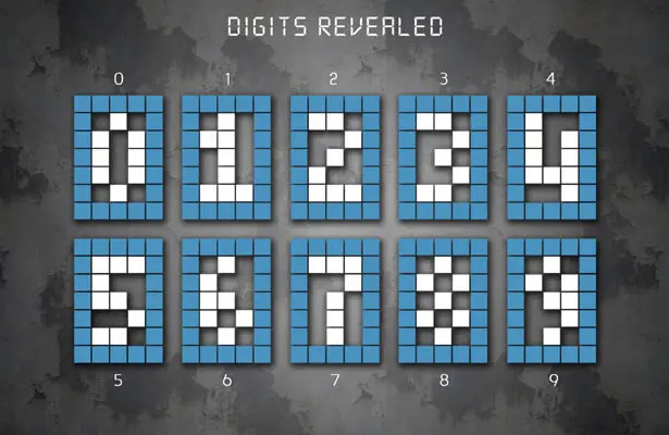 Framed LCD Watch Looks Like Atari Games by Lloyd King