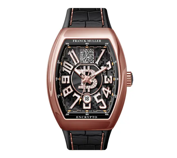 Franck Muller Vanguard Encrypto Bitcoin-Wallet Watch