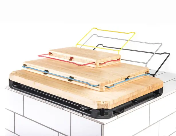 Frankfurter Brett Kitchen Workbench by Johannes Schreiter and Joseph Schreiter