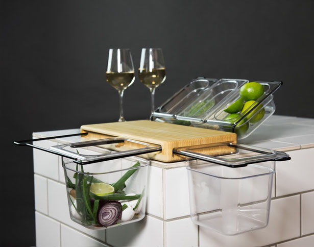 Frankfurter Brett Kitchen Workbench for More Organized Kitchen