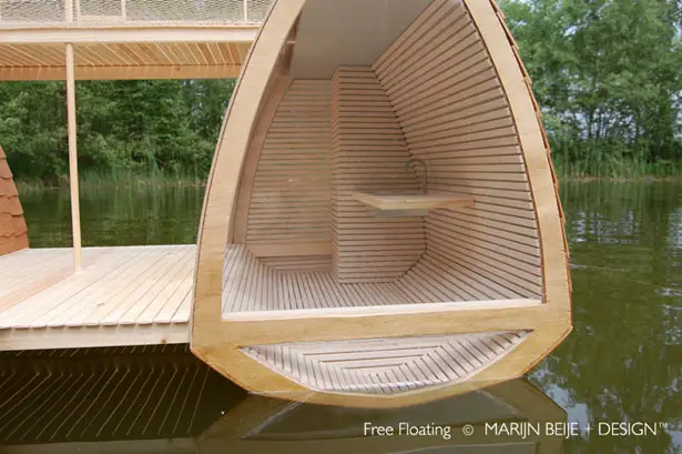 Free Floating - Floating Catamaran Suite by Marijn Beije