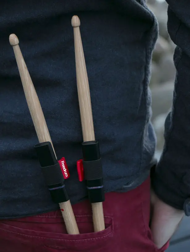 Freedrum : Portable Drumkit That Fits in Your Pocket