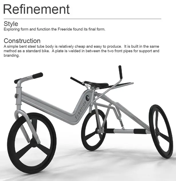 Freeride Special Needs Trike by Alex Dorman