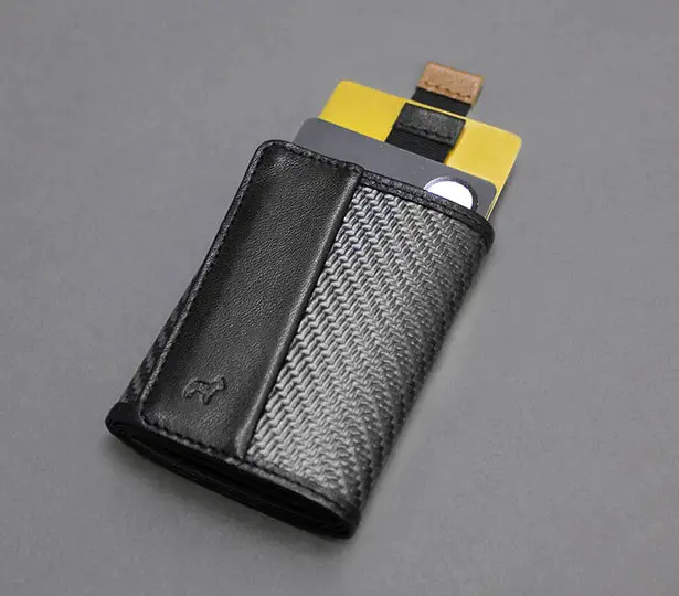 Frenchie Carbon Speed Wallet Mini