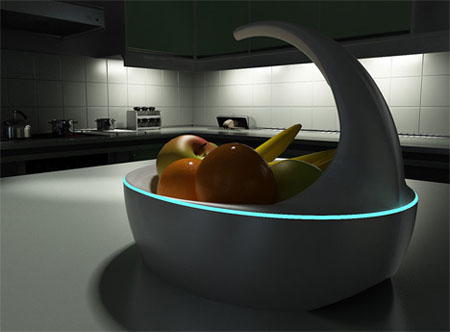 Wash Your Fruits with Blue Technology Light