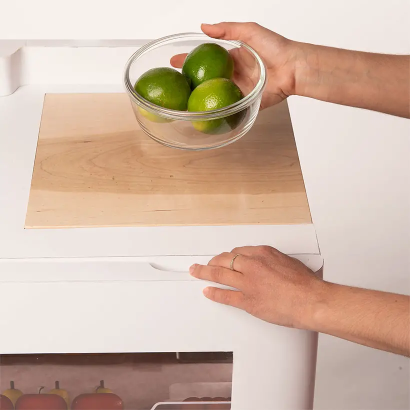 Fresh Fridge Concept Encourages Millenials to Develop Healthy Eating Habits by Tatiana Ferrucio