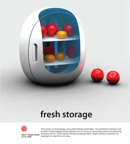 Fresh Storage with Photo Catalysis Technology by Lee Dongseok