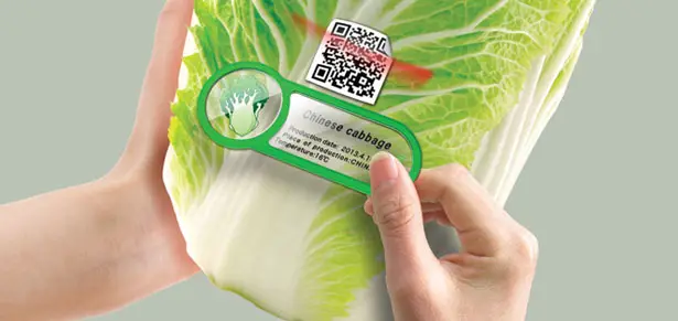 Fridge Magnet with QR Code Scanning Function