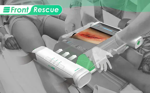 Front Rescue Portable Operating Room Concept by Chieh-An Chung, Chang-Yu Lung, and Zi-Shan Zhang