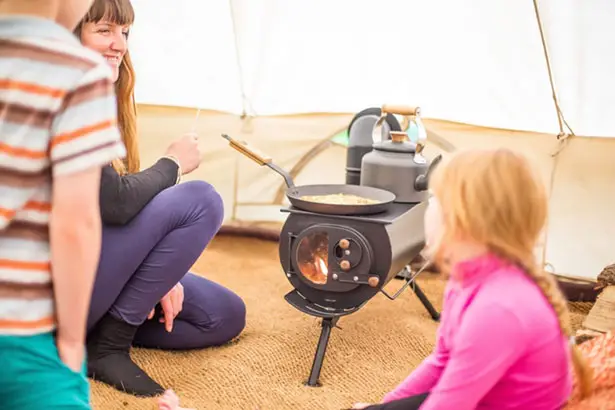 Frontier Plus - Portable Woodburning Stove by Anevay