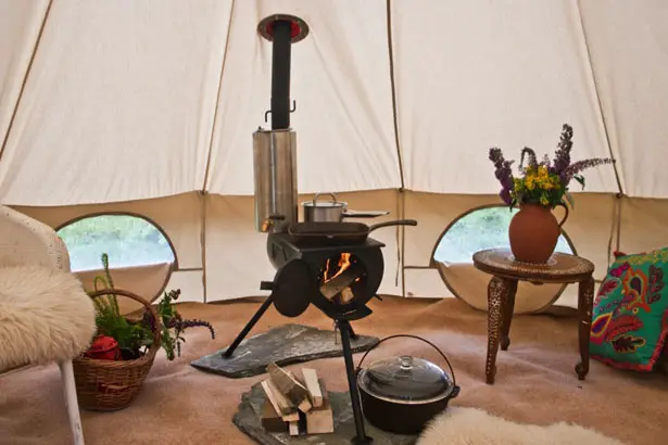 Frontier Plus - Portable Woodburning Stove by Anevay