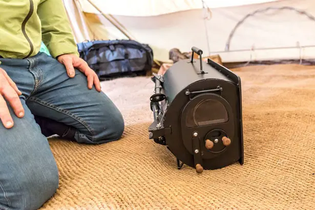 Frontier Plus - Portable Woodburning Stove by Anevay