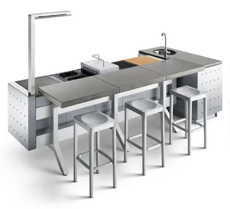 fuego modular kitchen