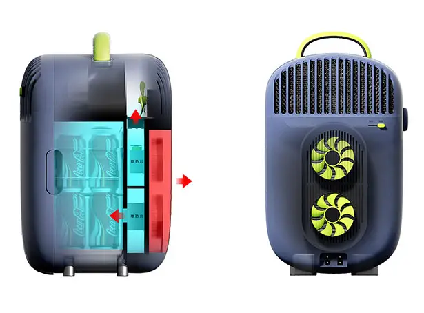 FUFU Concept - Portable Air Conditioner and Fridge in One