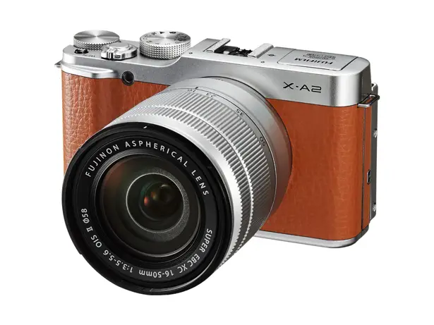 FUJIFILM X-A2 Interchangeable Lens Camera with 175-degree Tilting LCD