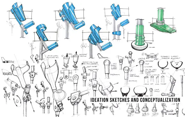 Fulcrum Modern Crutch by Arman Kirim