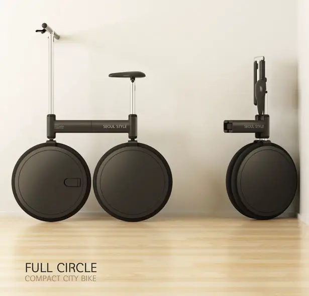 Full Circle Compact City Bike by Sanghyun Jeong