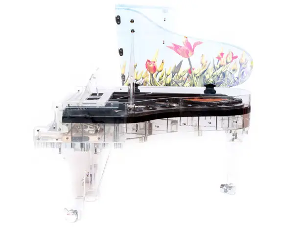 Full Crystal Grand Piano