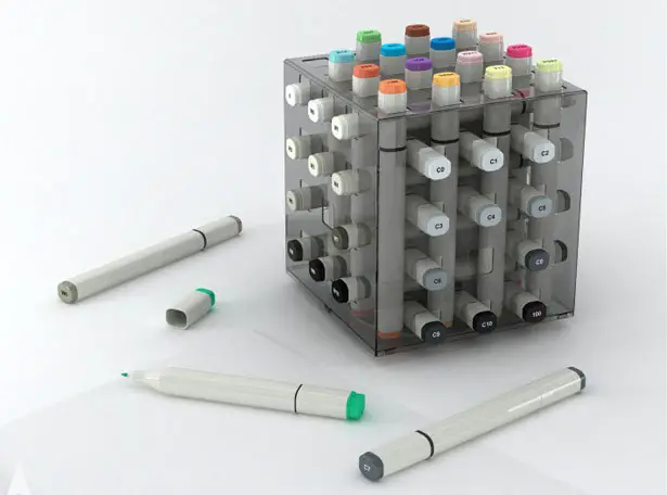 Fume Marker Pen Stand by Design Nobis