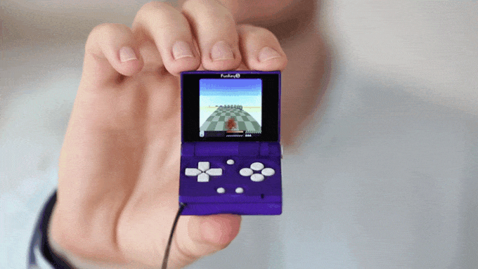 FunKey S - Tiny Foldable Handheld Console for Retrogames