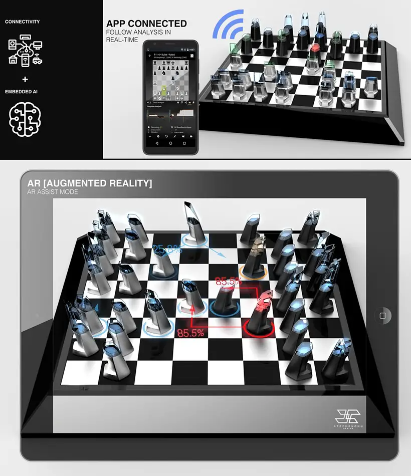 FUSE - Premium Smart Chess Set by Stephen Chu