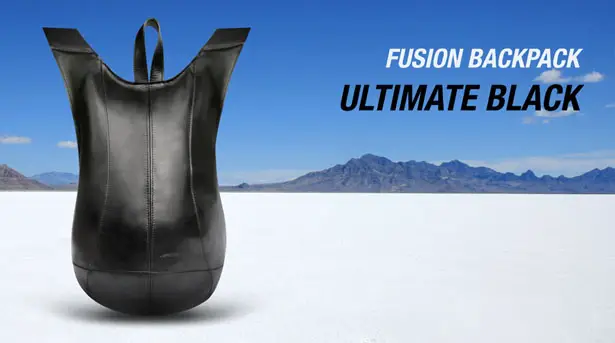 Fusion Ultimate Black Backpack by Jerome Olivet