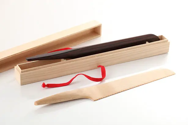 Fusion Wooden Kitchen Knives Collection by Andrea Ponti