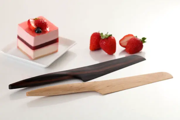 Fusion Wooden Kitchen Knives Collection by Andrea Ponti