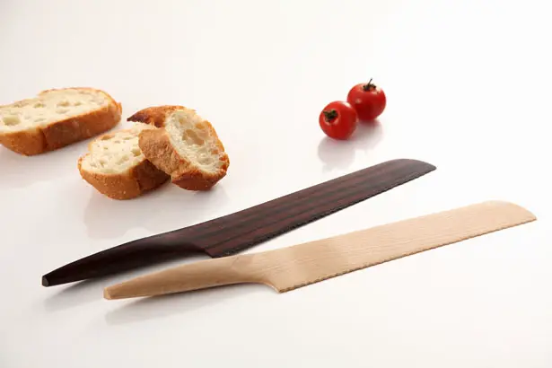 Fusion Wooden Kitchen Knives Collection by Andrea Ponti