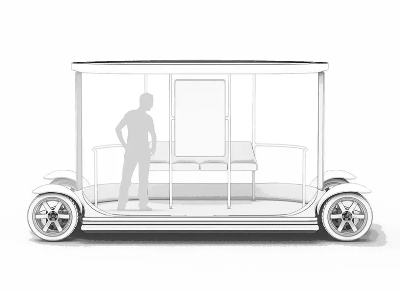Campus Shuttle as Human Vehicle Interaction in The Year of 2025 by Kilian Wiesmann and Nils Achenbach
