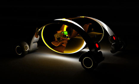 Future Electric Car Design by Duncan Campbell