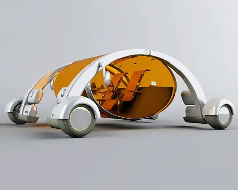 Future Electric Car Design by Duncan Campbell