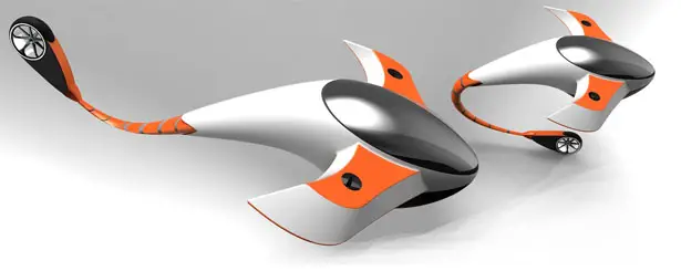 Futuristic Flying Transportation Concept by Anoop M