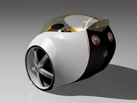 futuristic 2020 personal vehicle