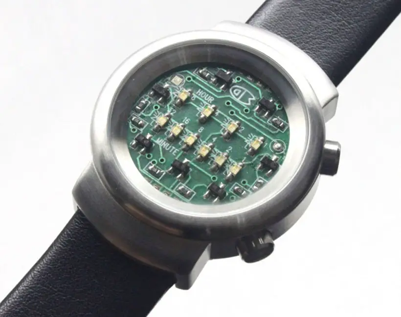 Futuristic Binary Watch