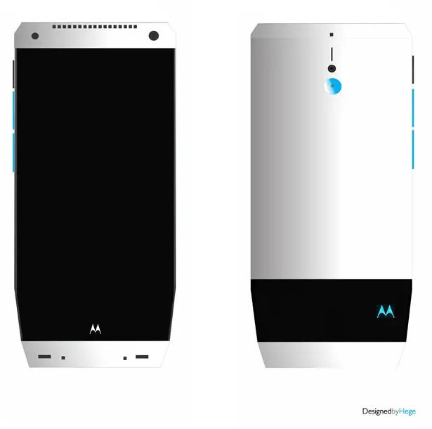 Futuristic Concept Phone Proposal for Motorola by Mladen Milic