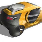 Futuristic Ellada Cyberdrive Concept Vehicle by Alexander Suvorov