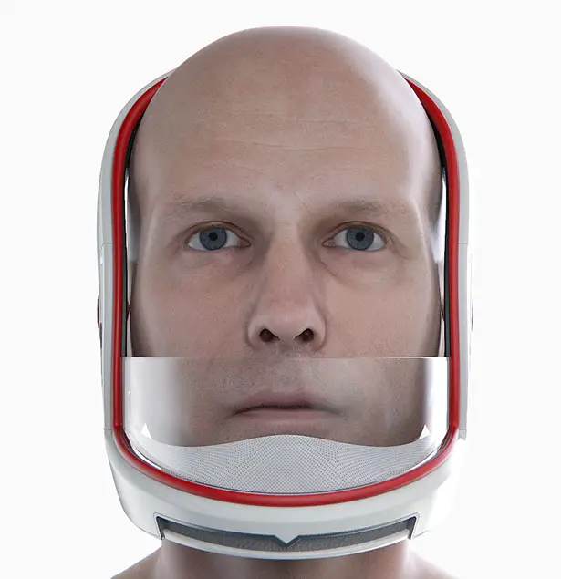 Elon Mask Concept - Futuristic Face Mask