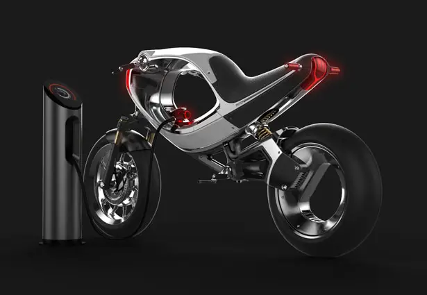 Futuristic Frog eBike by Frog Design