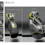 Futuristic LADA L-ego Electric Vehicle Concept by Gleb Danilov