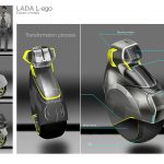 Futuristic LADA L-ego Electric Vehicle Concept by Gleb Danilov