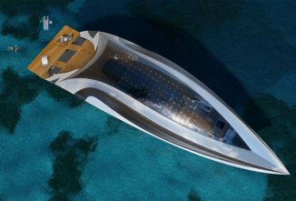 LEAF: Futuristic 30m Submarine Superyacht Concept Is Able to Reach a Depth of 100meters