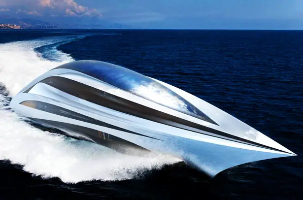 LEAF: Futuristic 30m Submarine Yacht Concept by Matteo Inzitari