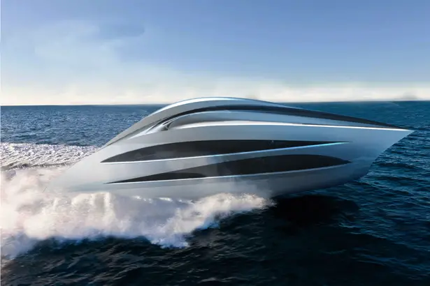 LEAF: Futuristic 30m Submarine Yacht Concept by Matteo Inzitari