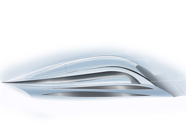 LEAF: Futuristic 30m Submarine Yacht Concept by Matteo Inzitari