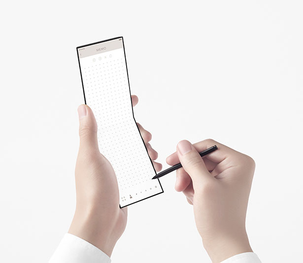 Futuristic Oppo x Nendo Foldable Slide Phone Concept