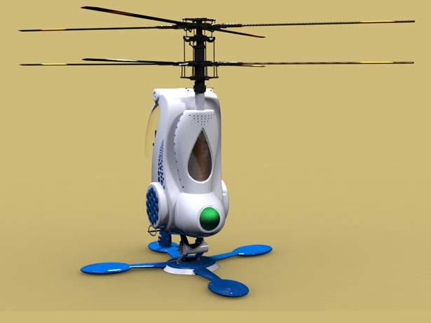 Futuristic Personal Helicopter for India by Sreejin Uchummal