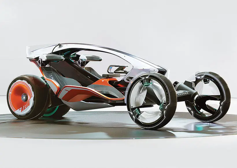 Futuristic R Ryzr Urban Mobility by Oliver Ball and Charles Purvis